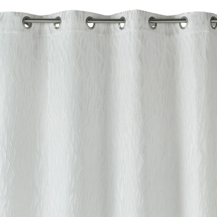 Cortina difusora de jacquard estampado