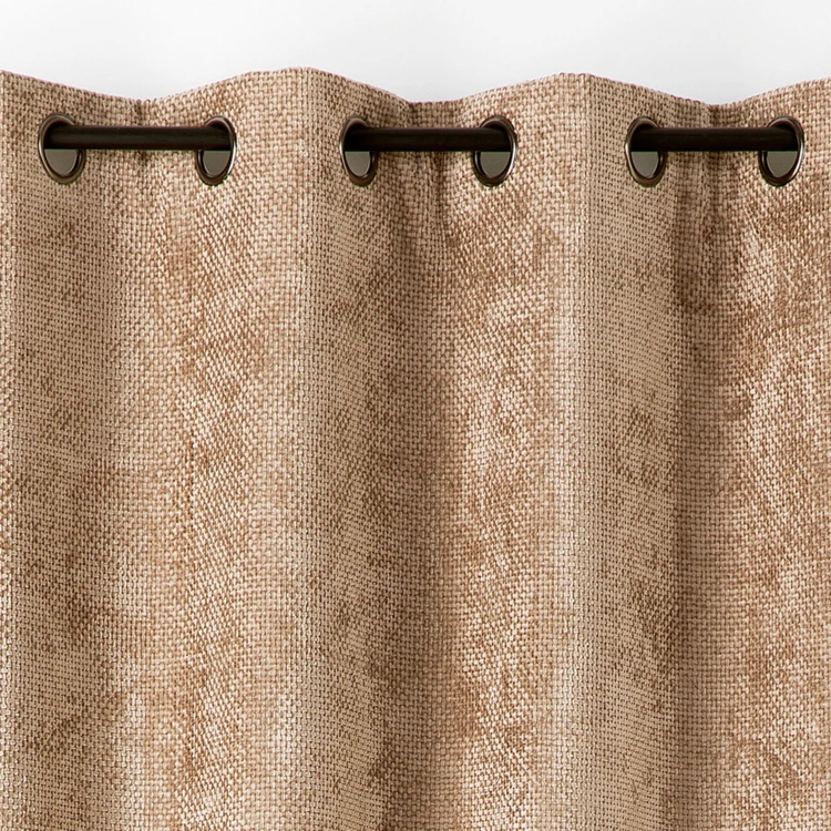 Rideau thermique et phonique velours chenille