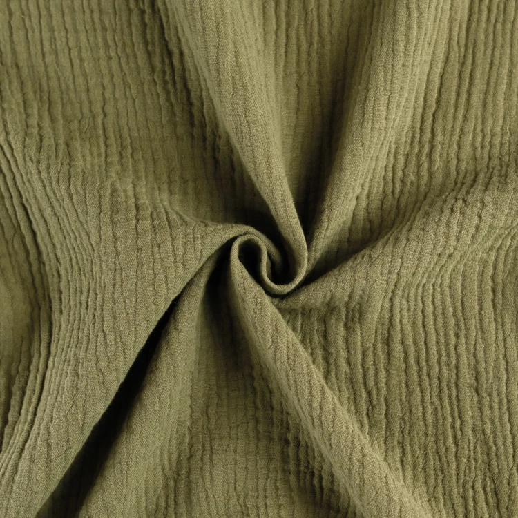 Cortina de gasa de algodón con ojales MIRMANDE