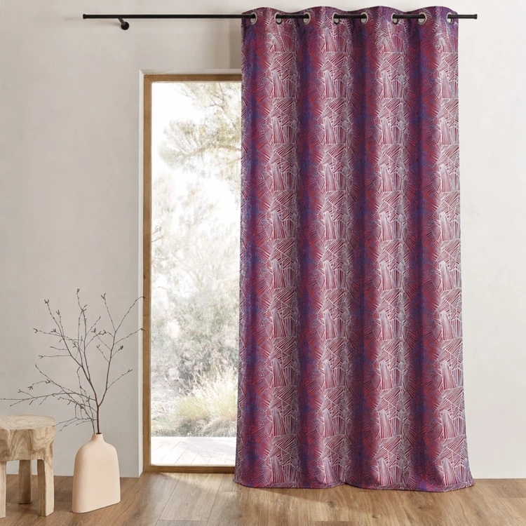 Jacquard-Lichtvorhang mit ethnischen Mustern