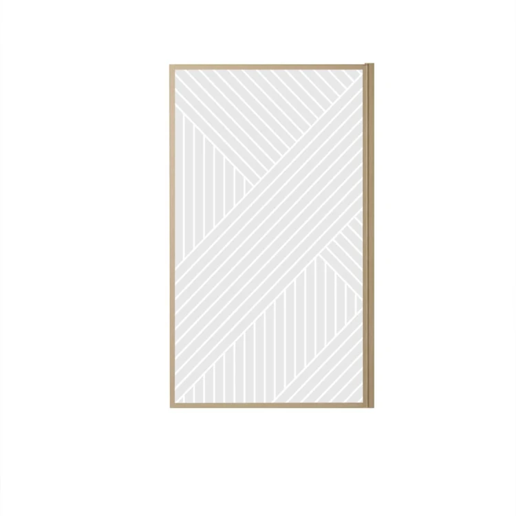 Un panel de bañera estético y funcional para un cuarto de baño zen y elegante