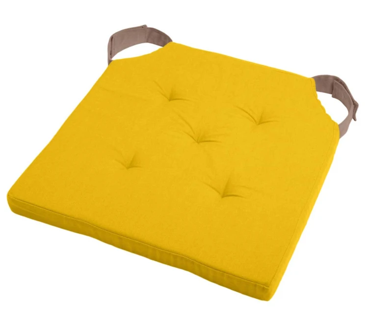 Cuscino per sedia bicolore