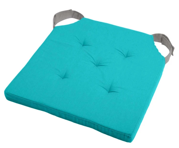 Cuscino per sedia bicolore