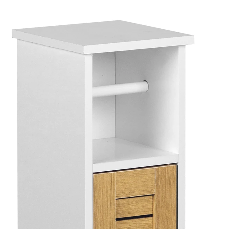 Meuble dérouleur papier WC avec rangement intégré