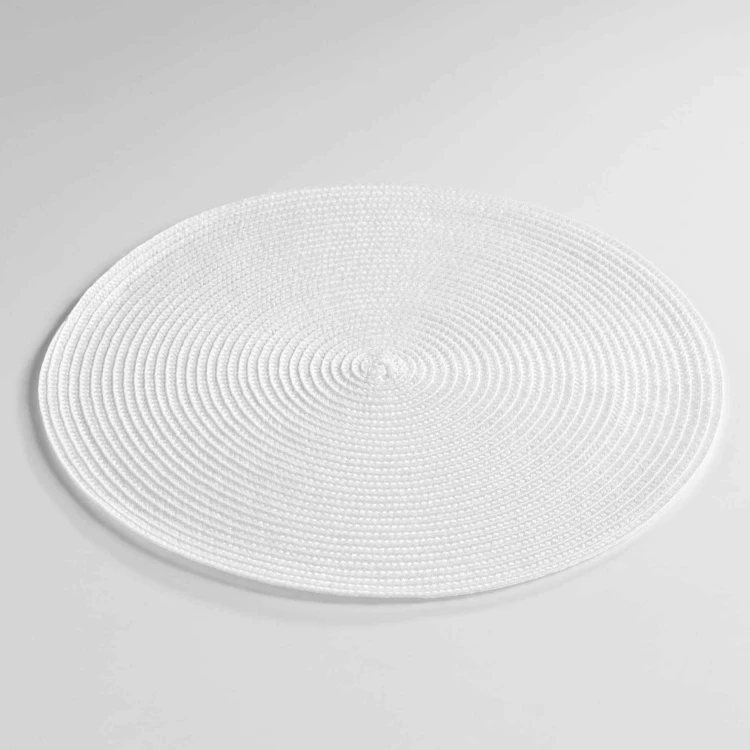 Rundes, buntes Tischset