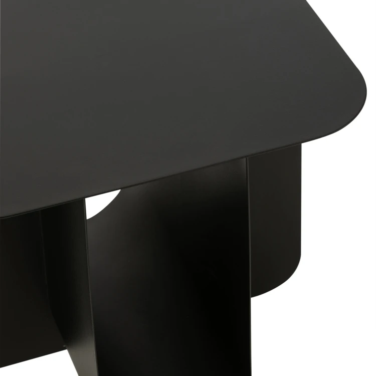 Moderner Design-Couchtisch aus Metall