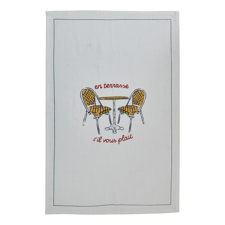Set di 3 strofinacci da cucina in cotone stampato