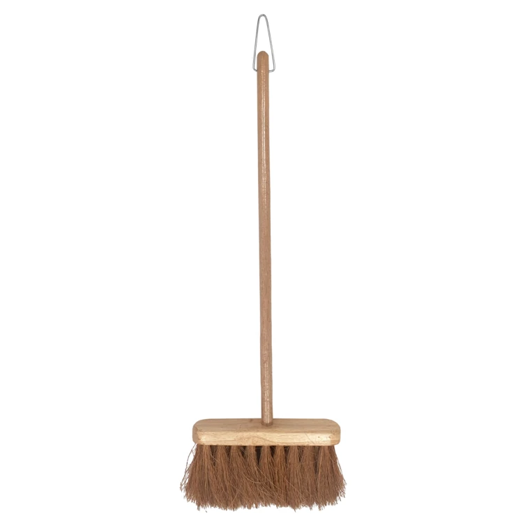 Kamin- oder Ofenbesen aus Naturfasern