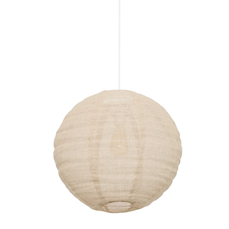 Farol japonés de lino – 35 cm