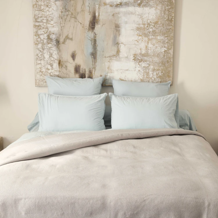 Dessus de lit jacquard épais en polycoton