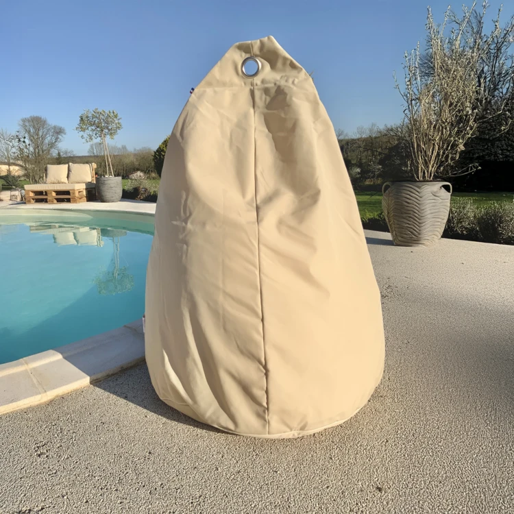 Pouf poire  extérieur XL haute résistance