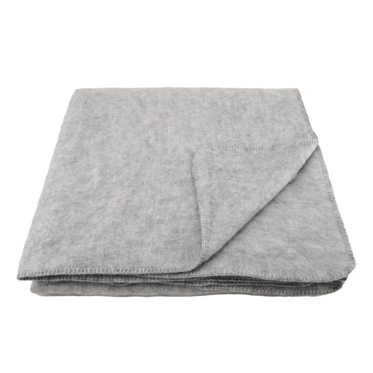 Plaid ou couverture chaude laine et mohair