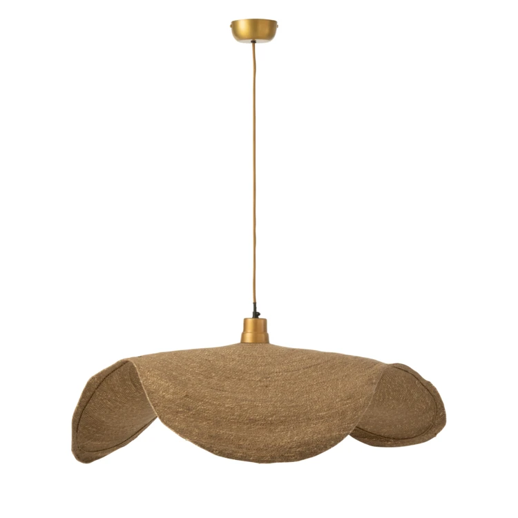 Hanglamp van natuurlijk riet