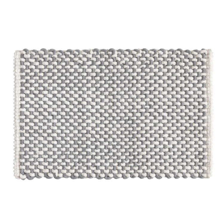 Ultra-absorbierender Chenille-Baumwollpoly-Badeteppich