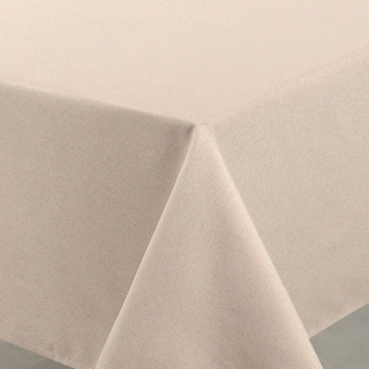 Mantel impermeable antimanchas efecto lino