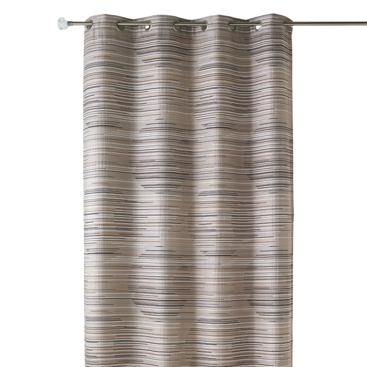 Jacquard-Lichtvorhang mit grafischen Mustern