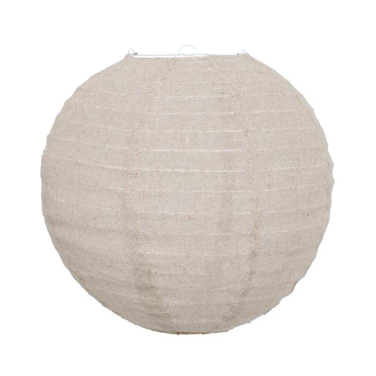 Farol japonés de lino – 35 cm
