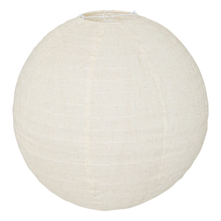 Farol japonés de lino – 35 cm
