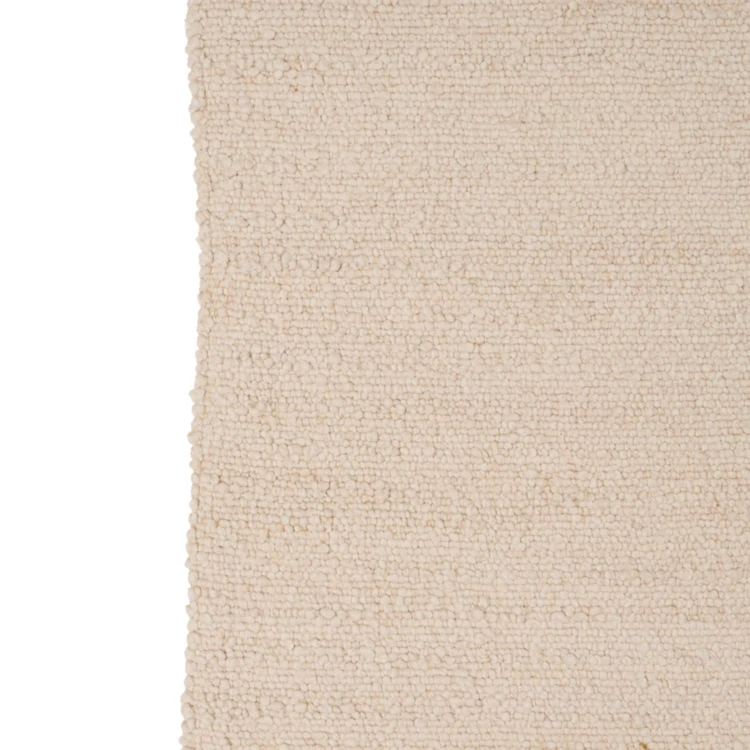 Tapis rectangulaire effet laine