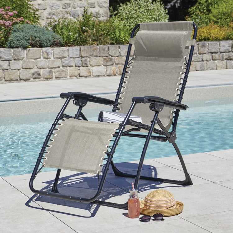 Fauteuil relax inclinable de jardin