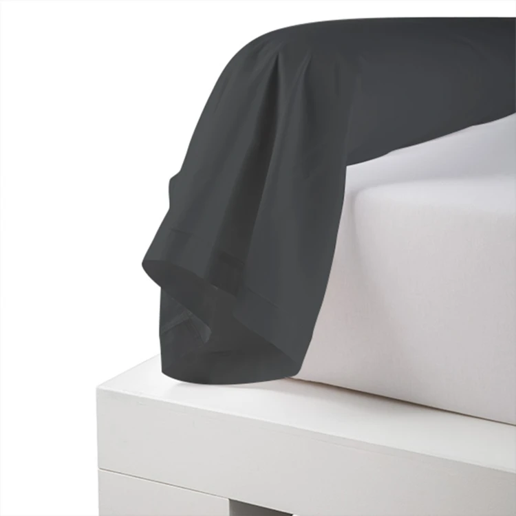 Taie de traversin percale de coton piquée unie