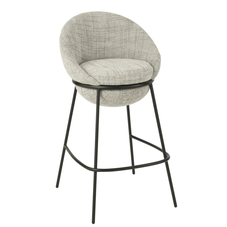 Moderner Design-Barhocker aus Metall