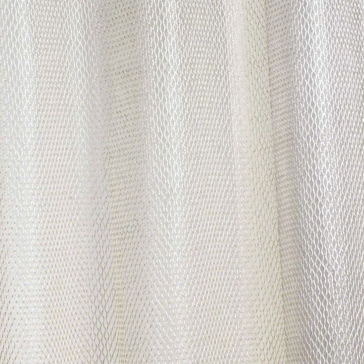 Organza-Vorhang mit Netzoptik