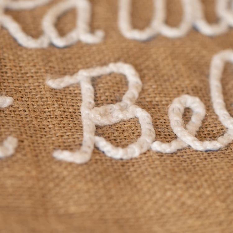 Pochette Jute "La Vie est Belle"