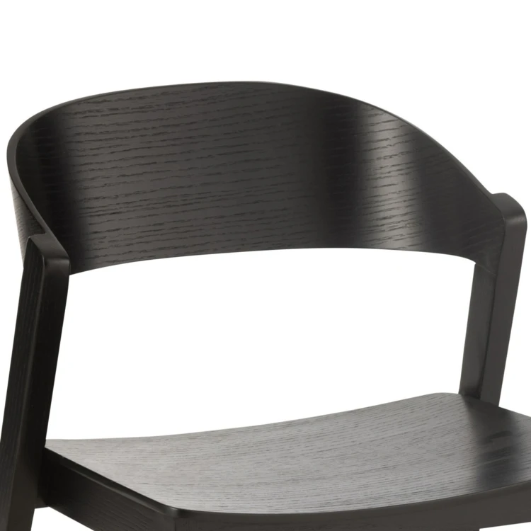 Silla de comedor de madera de fresno