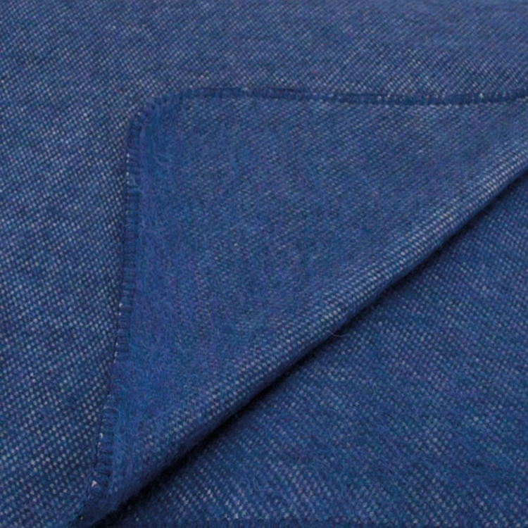 Plaid ou couverture chaude laine et mohair