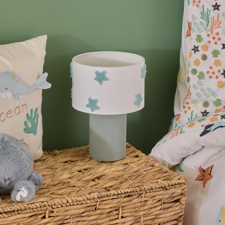 Sternförmige Tischlampe für Kinder