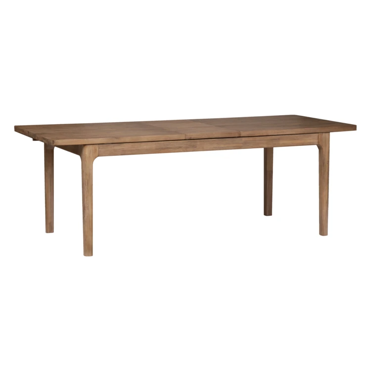 Table à manger extensible en acacia massif avec allonges