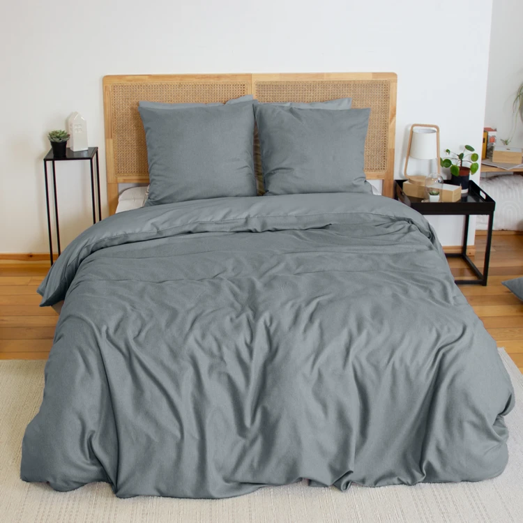 Bettwäsche-Set 3-teilig Flanellgefühl