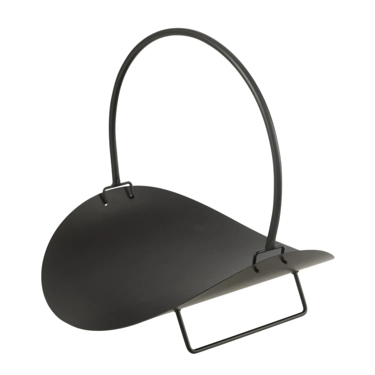 Panier à bûches en métal