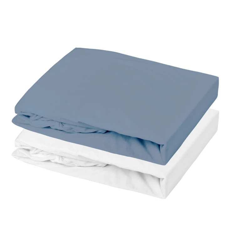 Set di lenzuolo impermeabile e lenzuolo in cotone per bambini