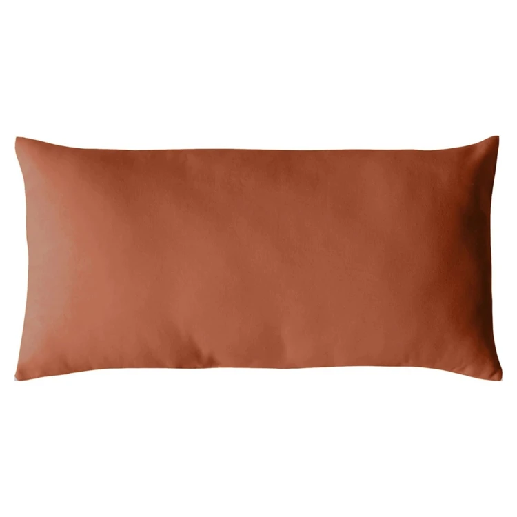 Coussin non déhoussable en coton uni