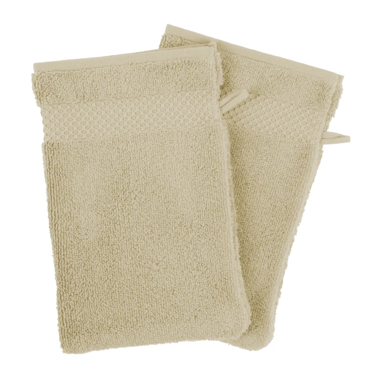 Set mit 4 Waschhandschuhen aus Baumwolle Mirmande