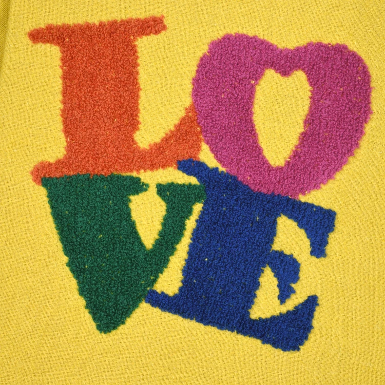 Fouta légère broderie LOVE