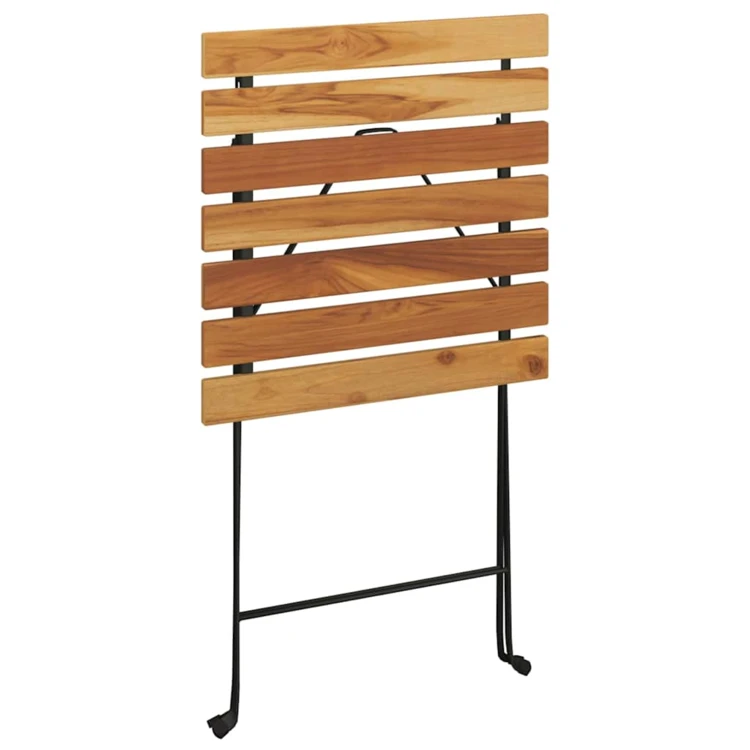 Table de bistro pliante en bois