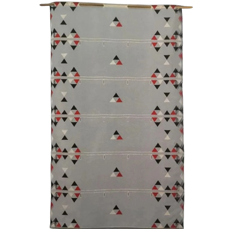 Modulable petit voilage de fenêtre broderie triangle