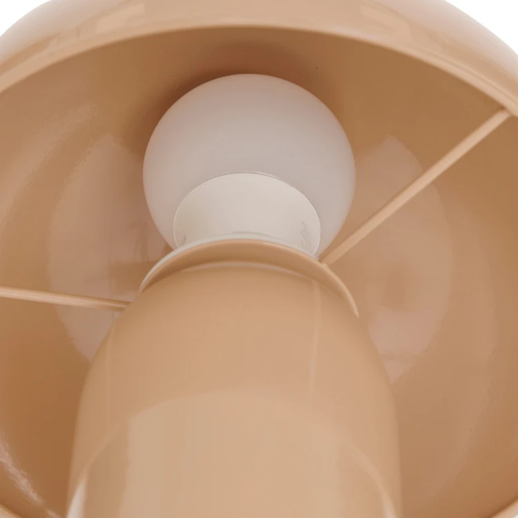 Pilzlampe aus Metall