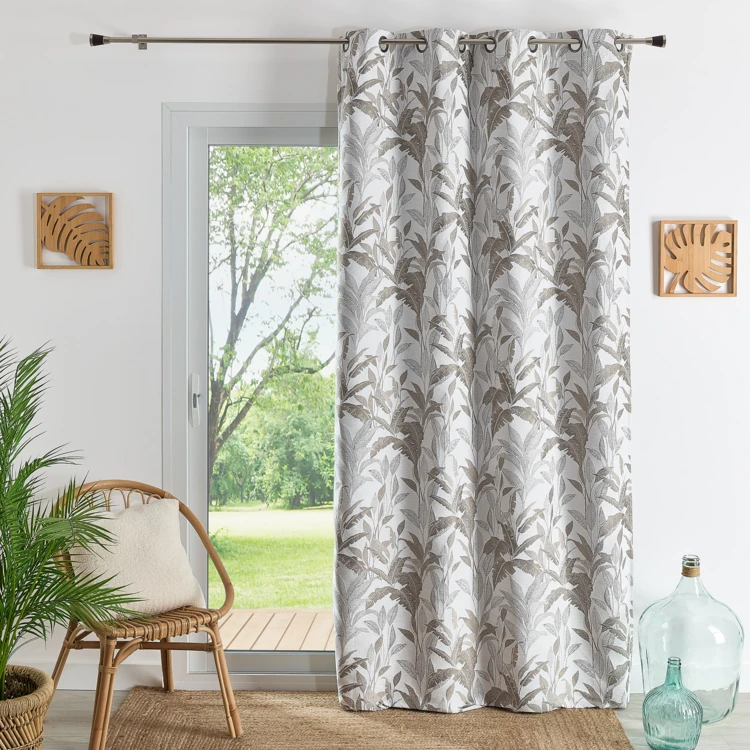 Jacquard-Vorhang Dschungel-Muster