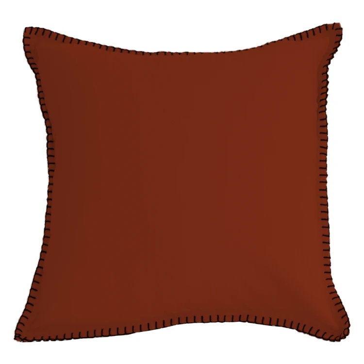 Coussin coton et bourdon noir