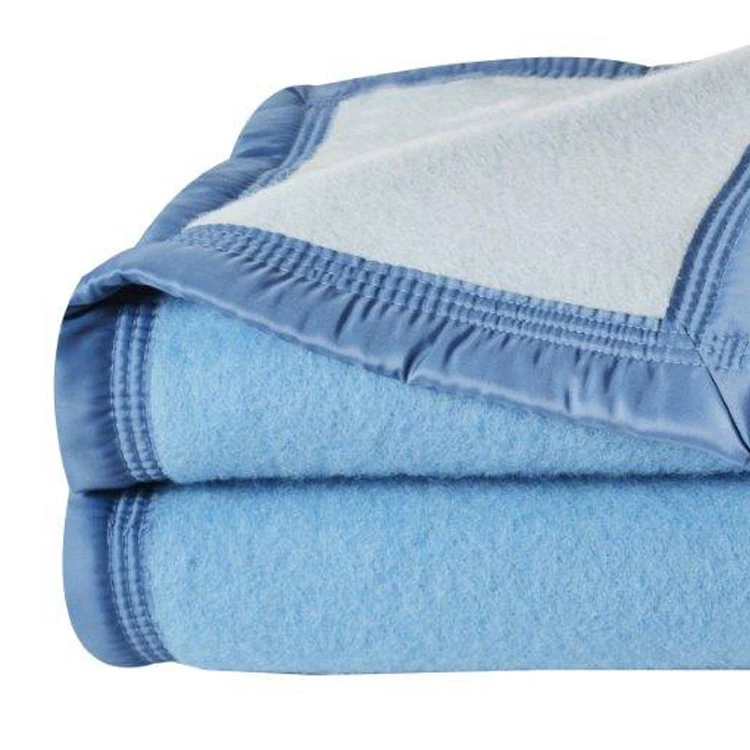 Dwustronny koc Woolmark