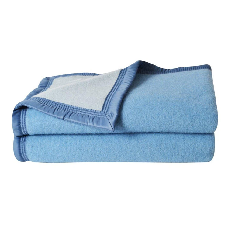 Dwustronny koc Woolmark