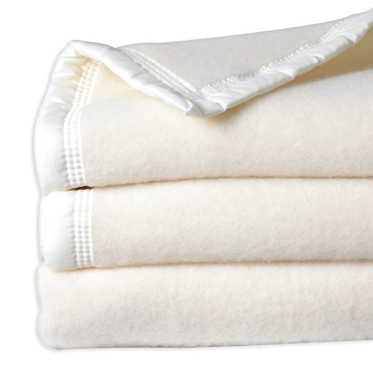 Dwustronny koc Woolmark