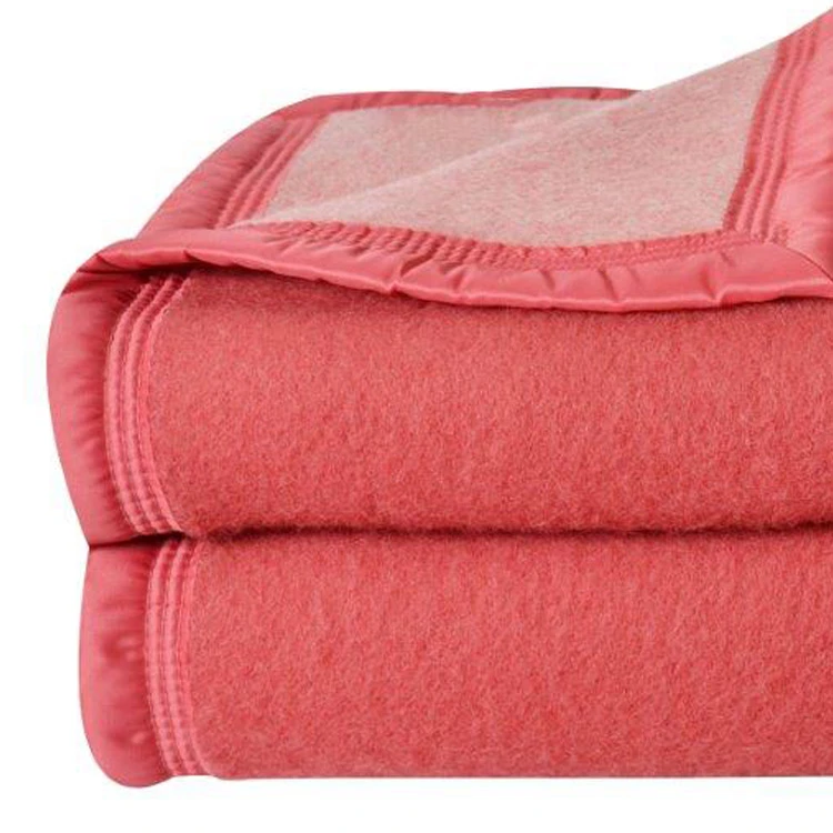 Dwustronny koc Woolmark