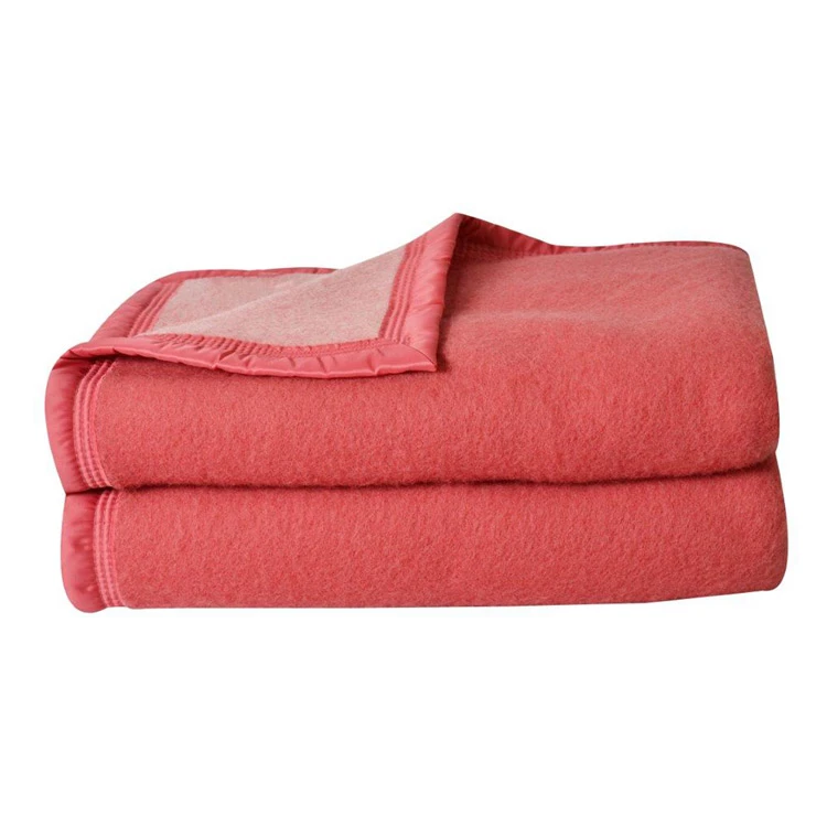 Dwustronny koc Woolmark