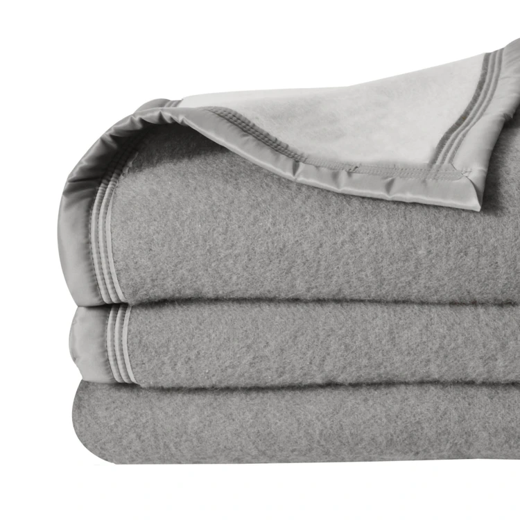 Dwustronny koc Woolmark