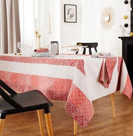 Nappe Rectangulaire Enduite "Mosaïque"
